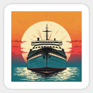 Cruise Ship Dreams: Let Your Imagination Take You on a Journey Sticker